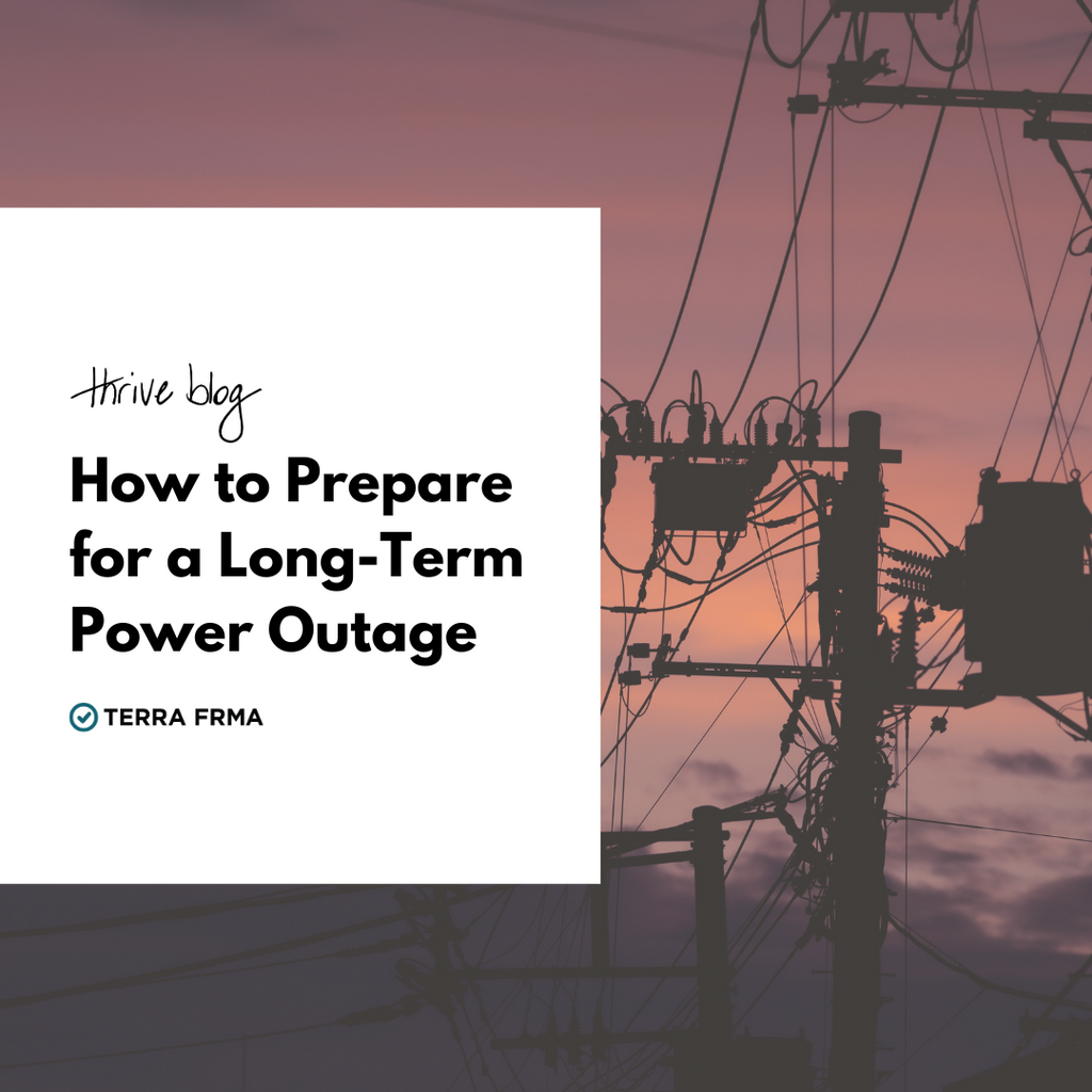 How to Prepare for a Long-Term Power Outage – Terra Frma