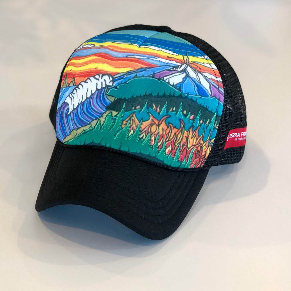 Coast to Mt. Hood Trucker Hat