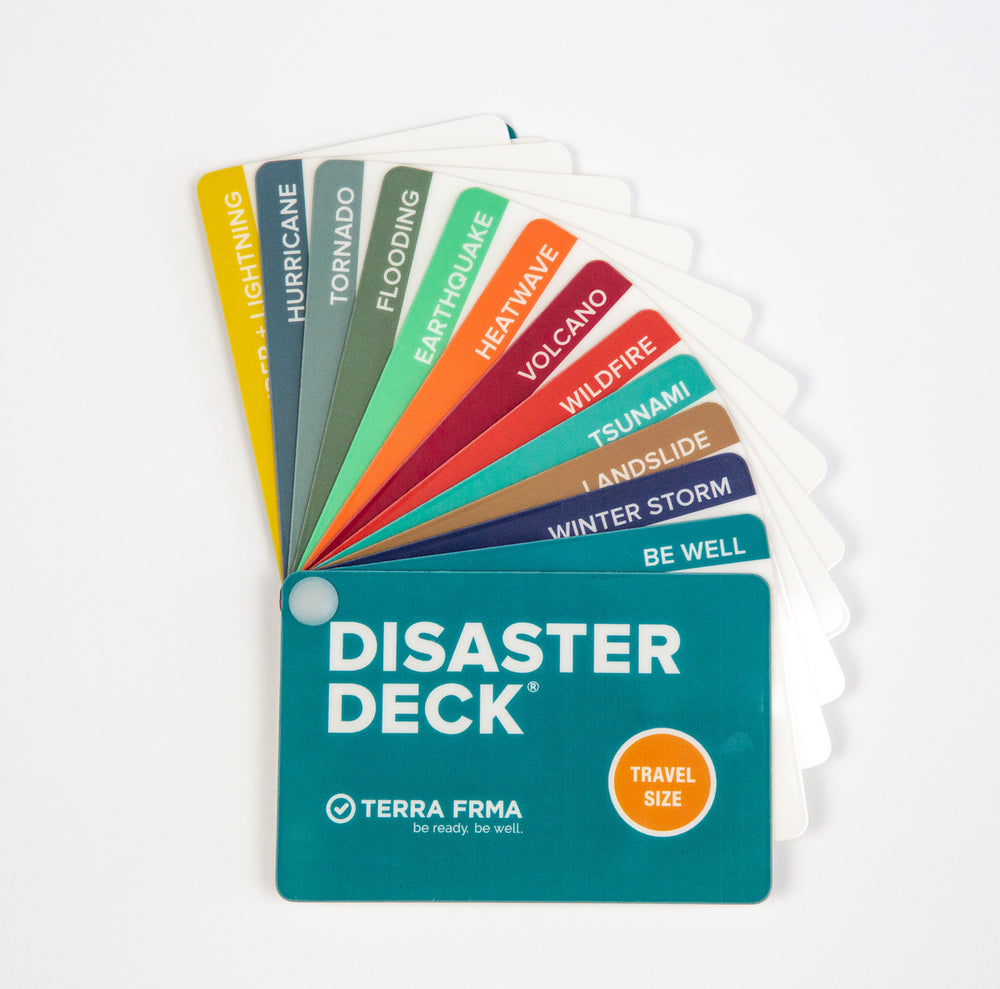 Disaster Deck: Pocket- Size Disaster  Instructional Cards